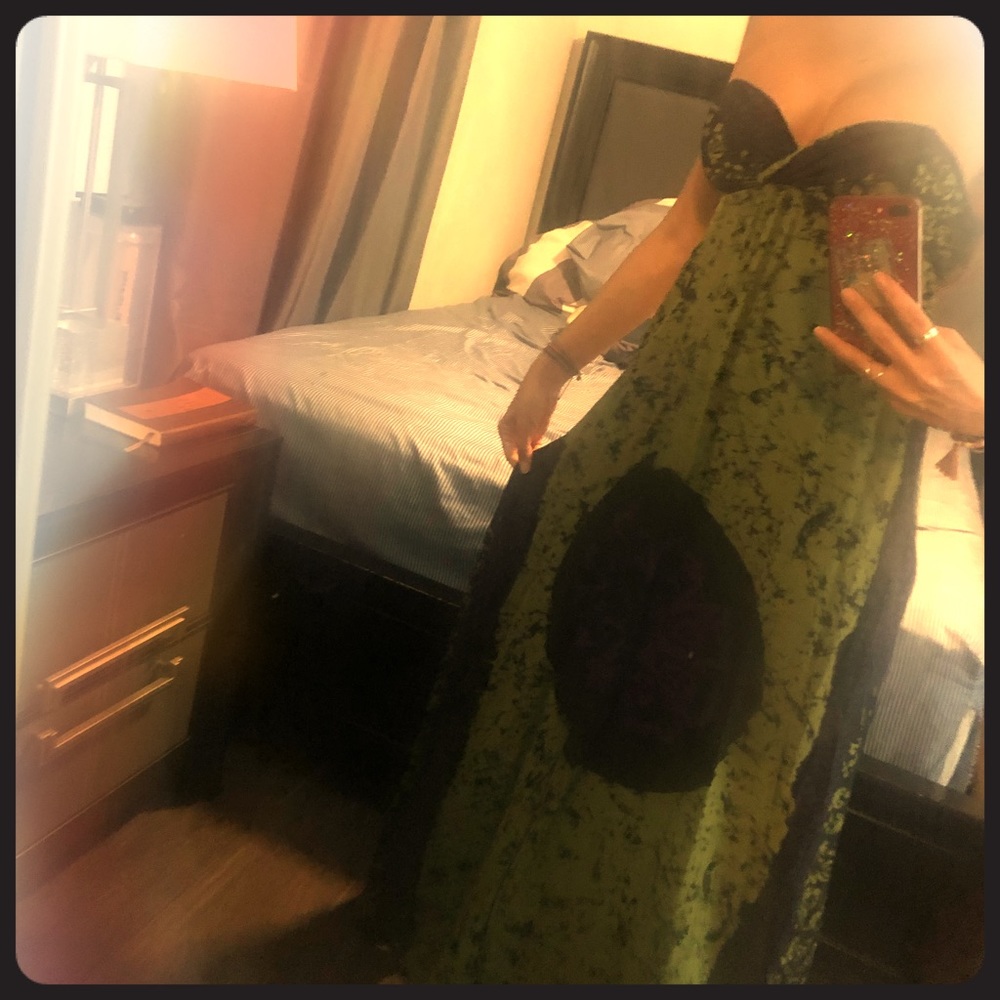 Sunner Strapless Maxi dress